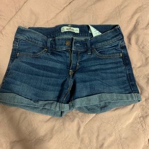 Hollister jean shorts